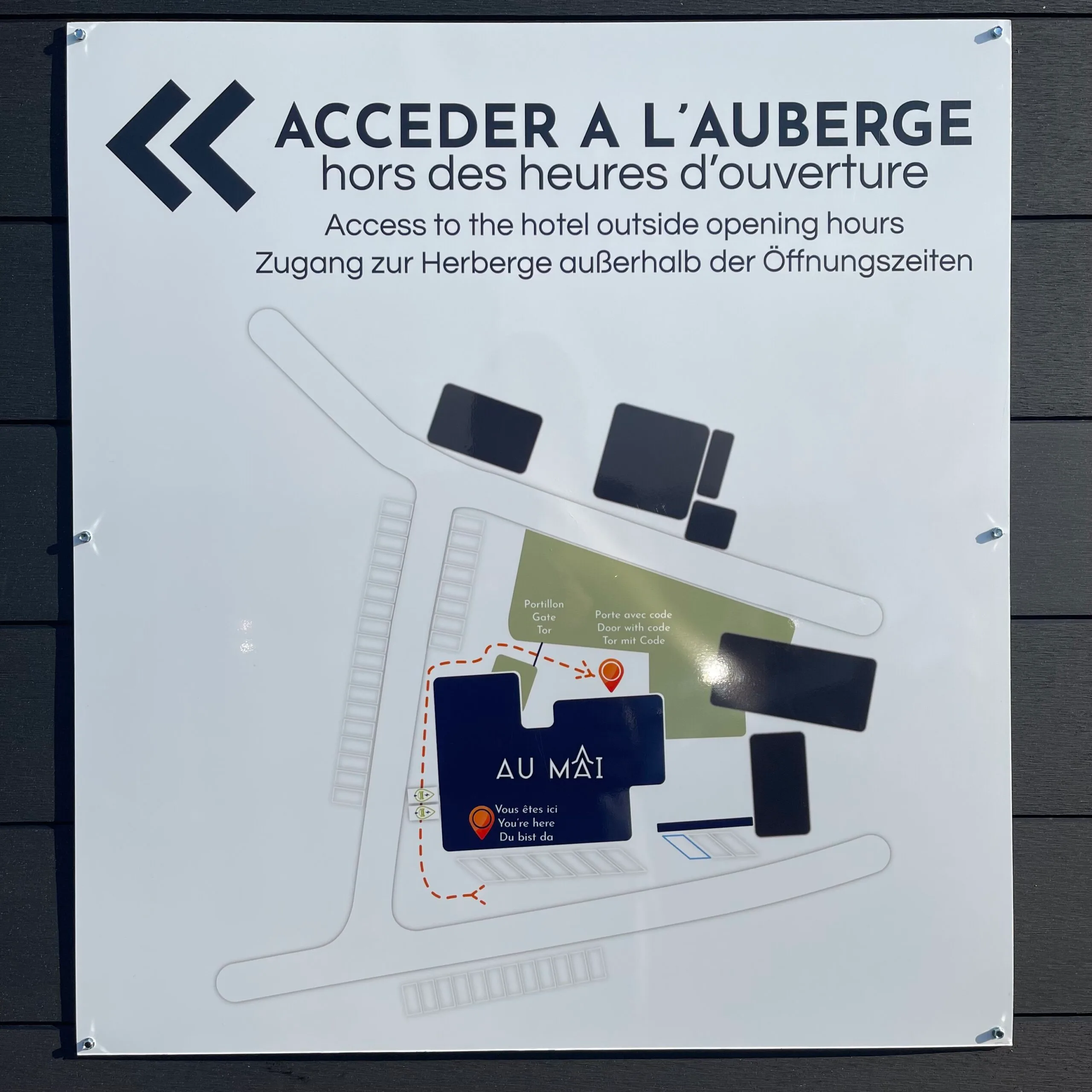 Pubimage - panneau - au mai