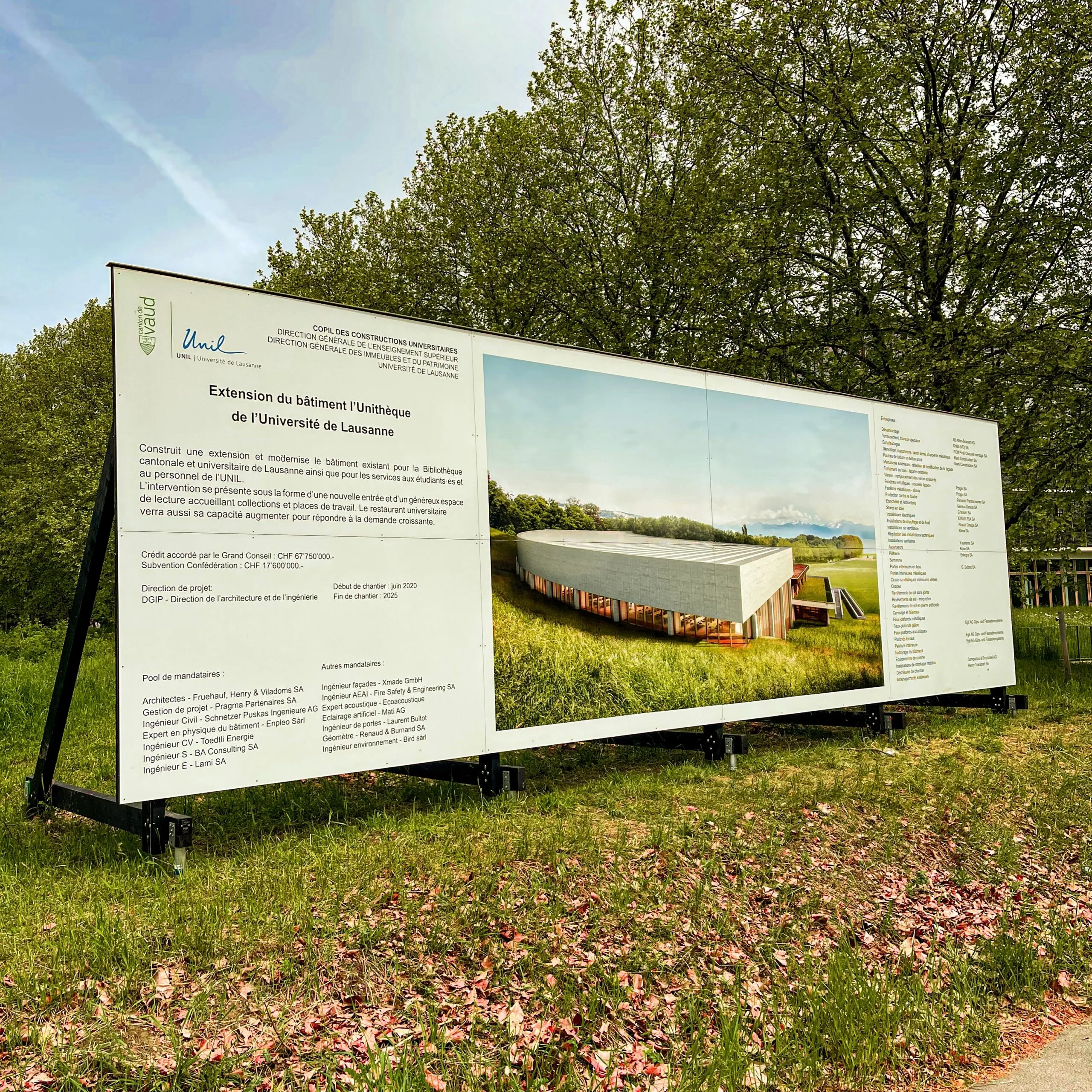 Pubimage - panneau - Unil