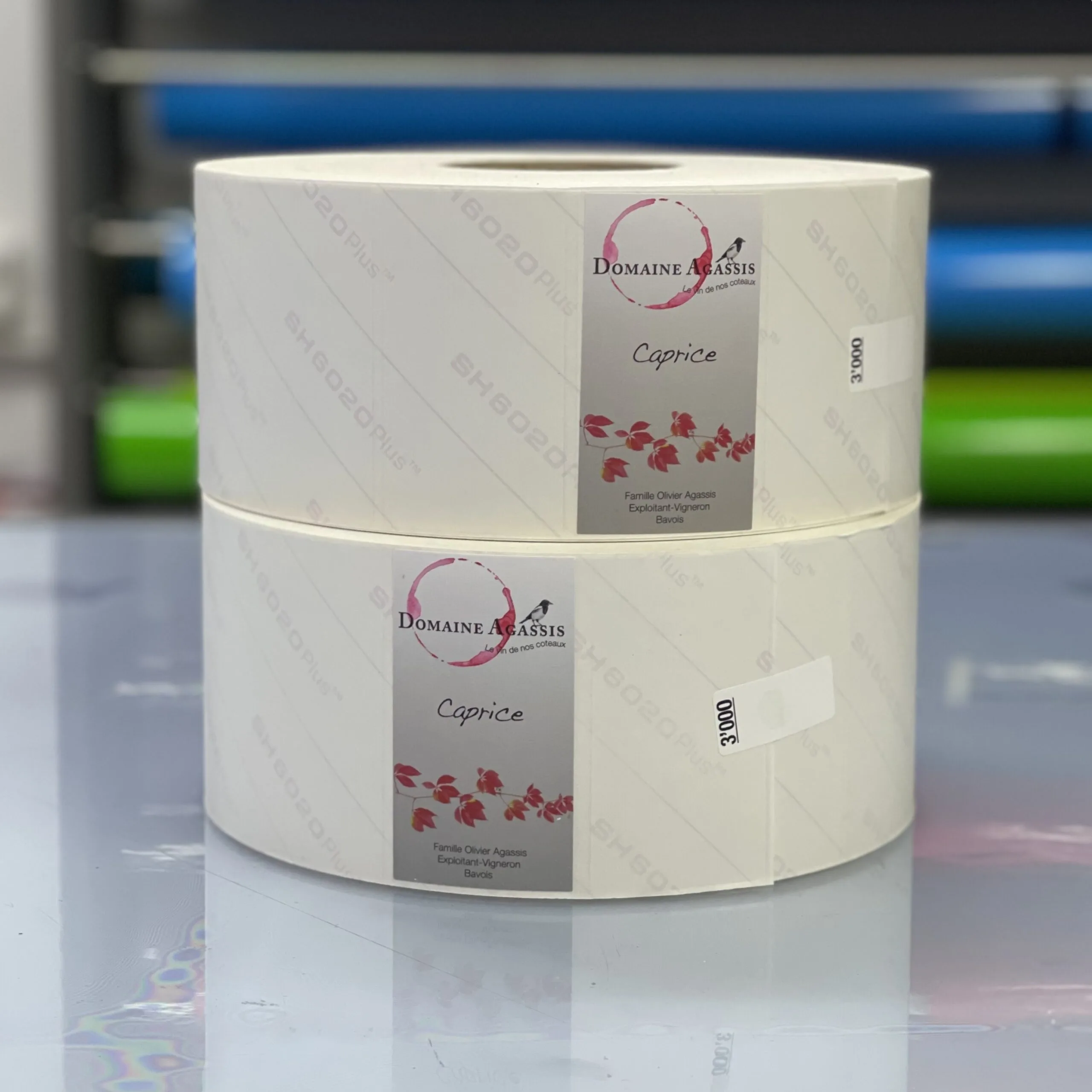 Pubimage - Etiquette - Domaine agassis